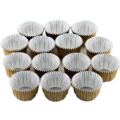 Aluminium IJsbonbon Cups Goud Ø23mm 1250 stuks