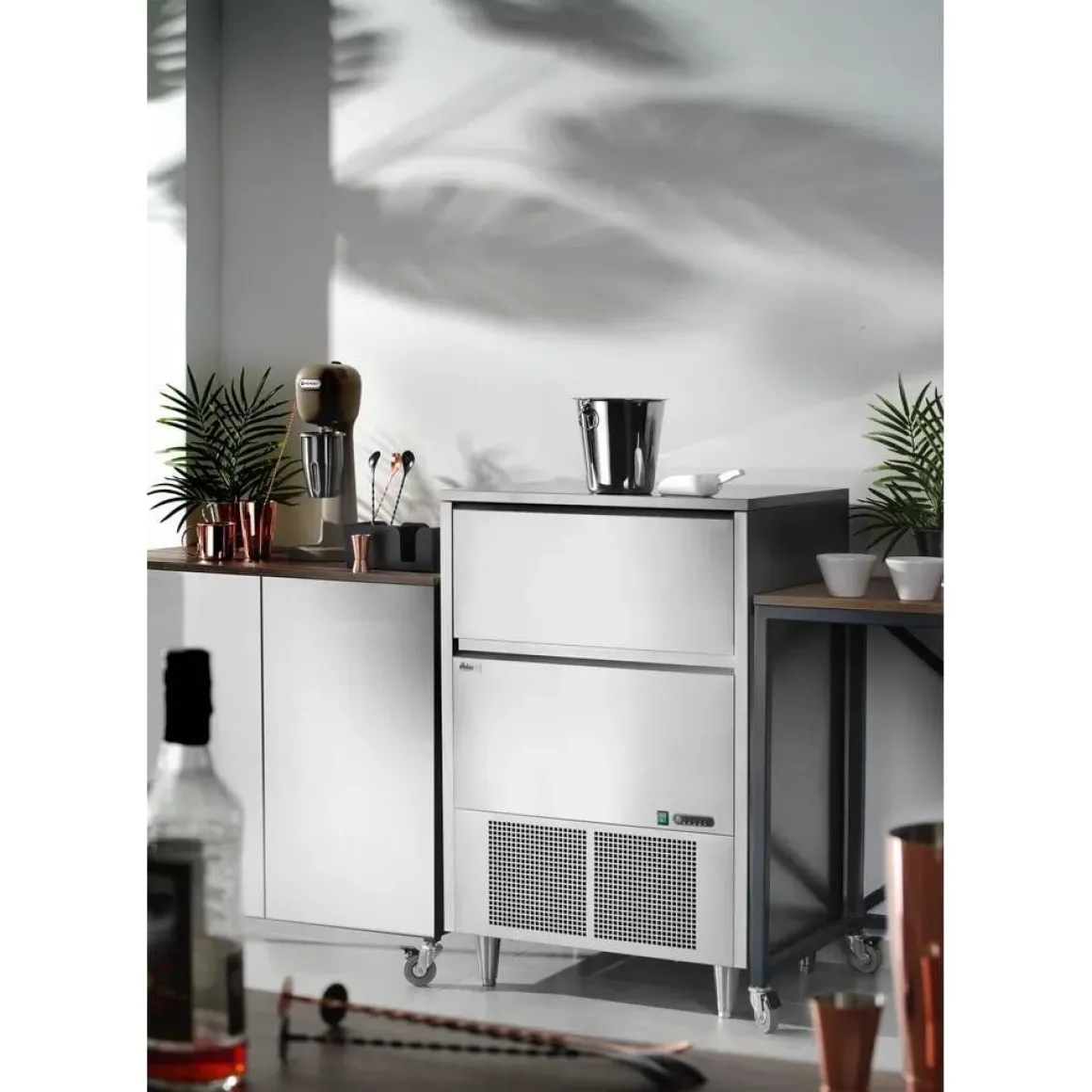 Arktic Ijsblokjesmachine 90kg/dag (42kg voorraad)