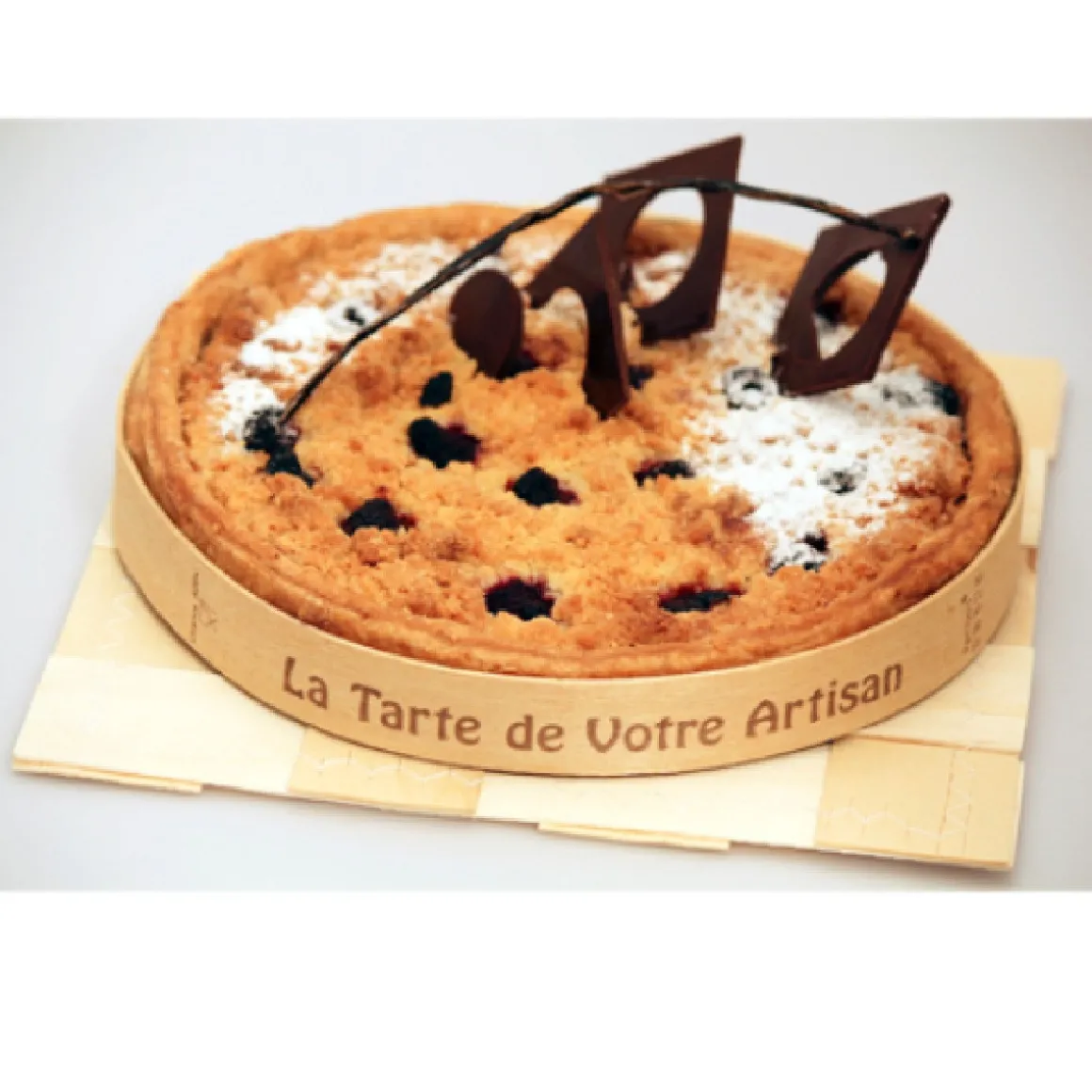 Bakring Hout Ø16x3,5cm (per stuk)