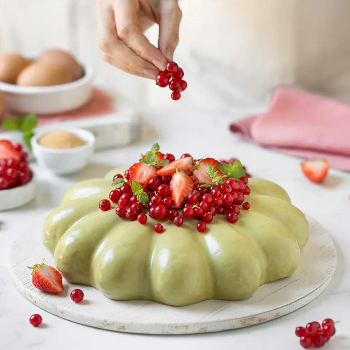 Bakvorm Bloem Ø24x6(h)cm