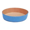 Bakvorm Karton Rond Ø15,5x3,5cm Blauw (per stuk)