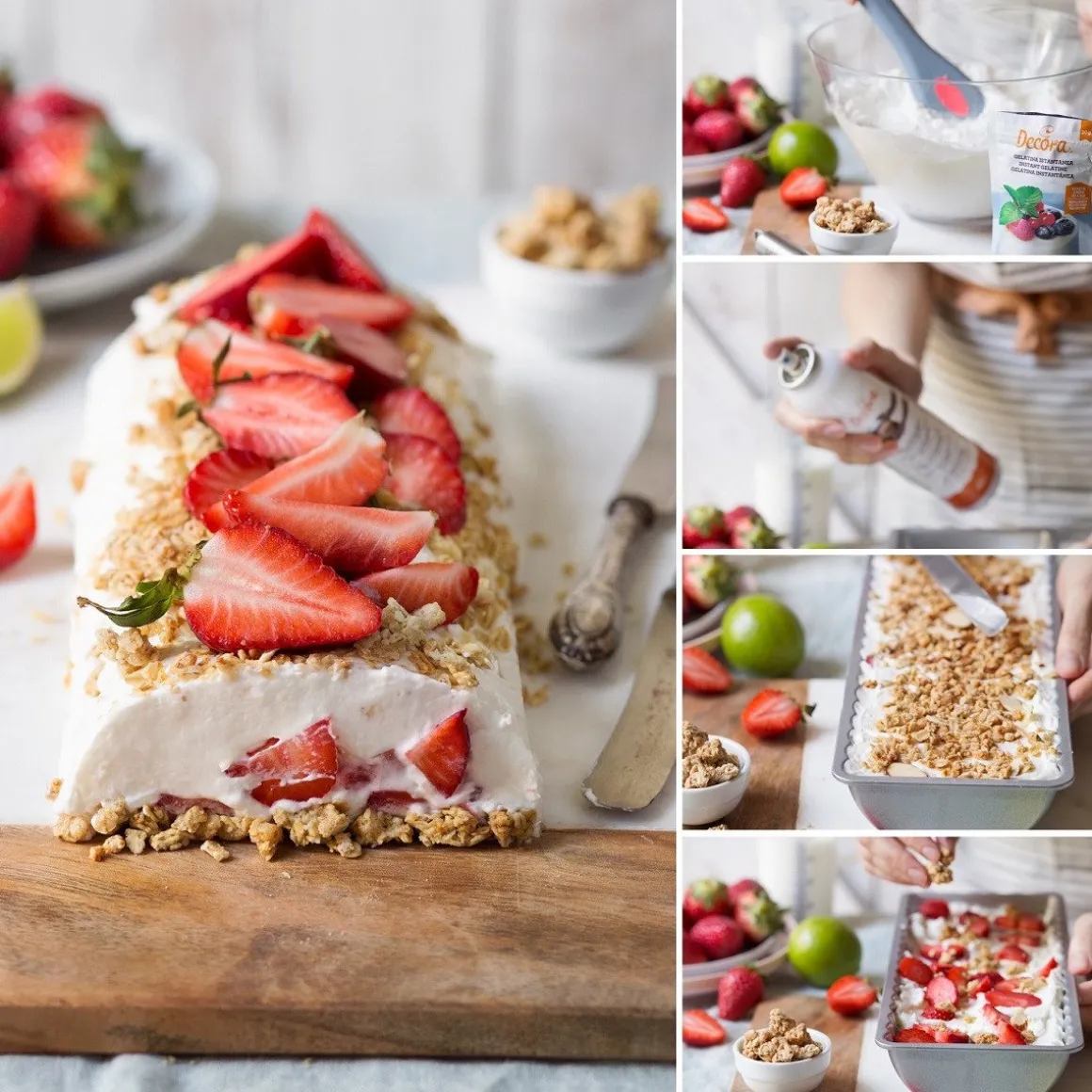 Bakvorm Log Wavy 31x5(h)cm