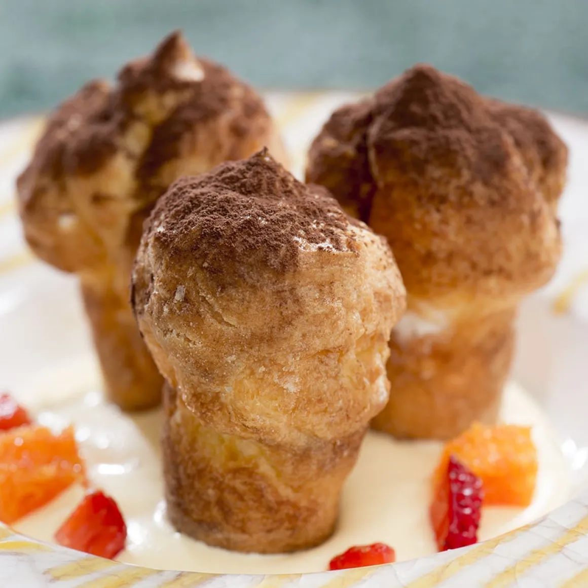 Bakvormen Baba Ø6xØ4x6(h)cm (6 stuks)