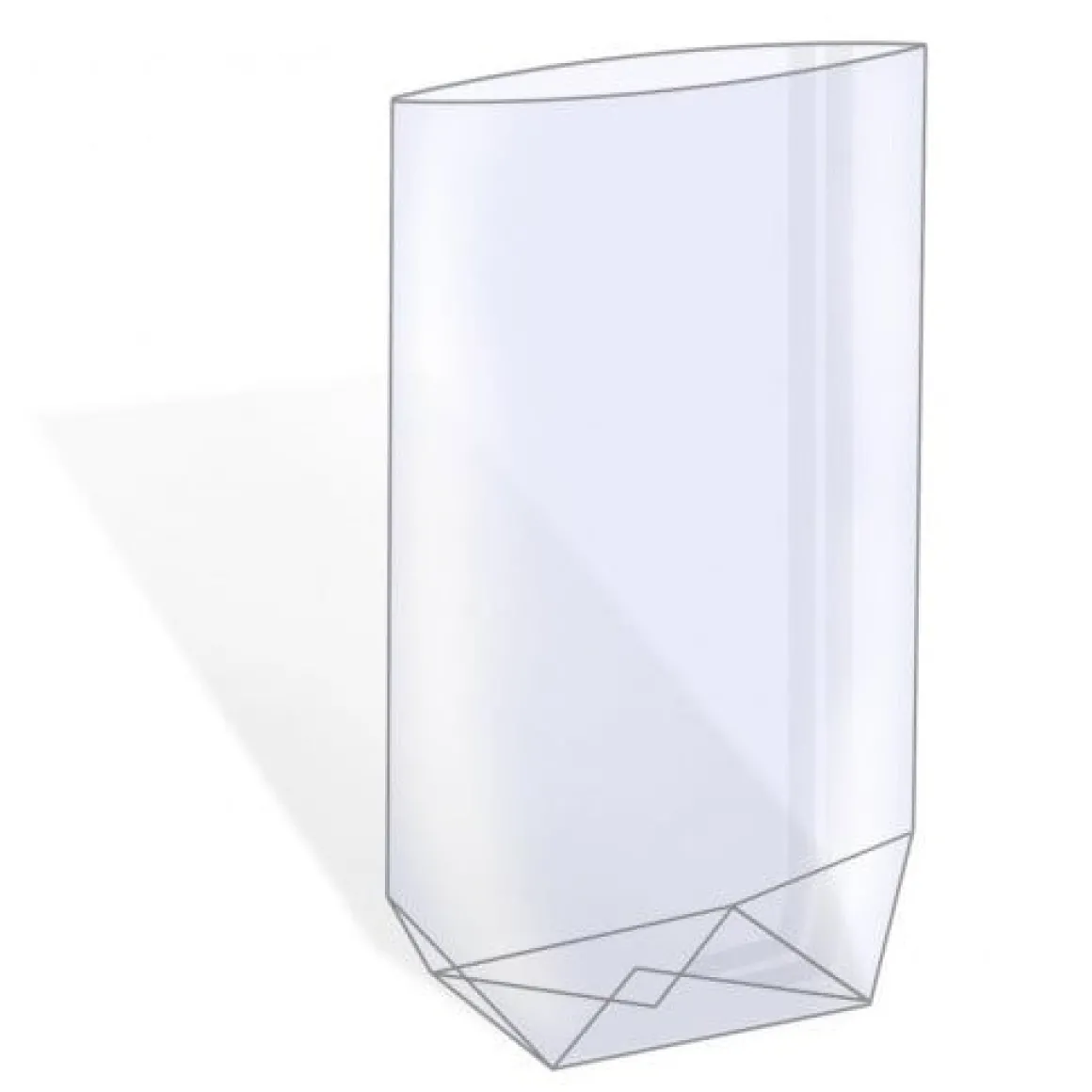 BIO Kruisbodemzak 145 x 235mm 50st.