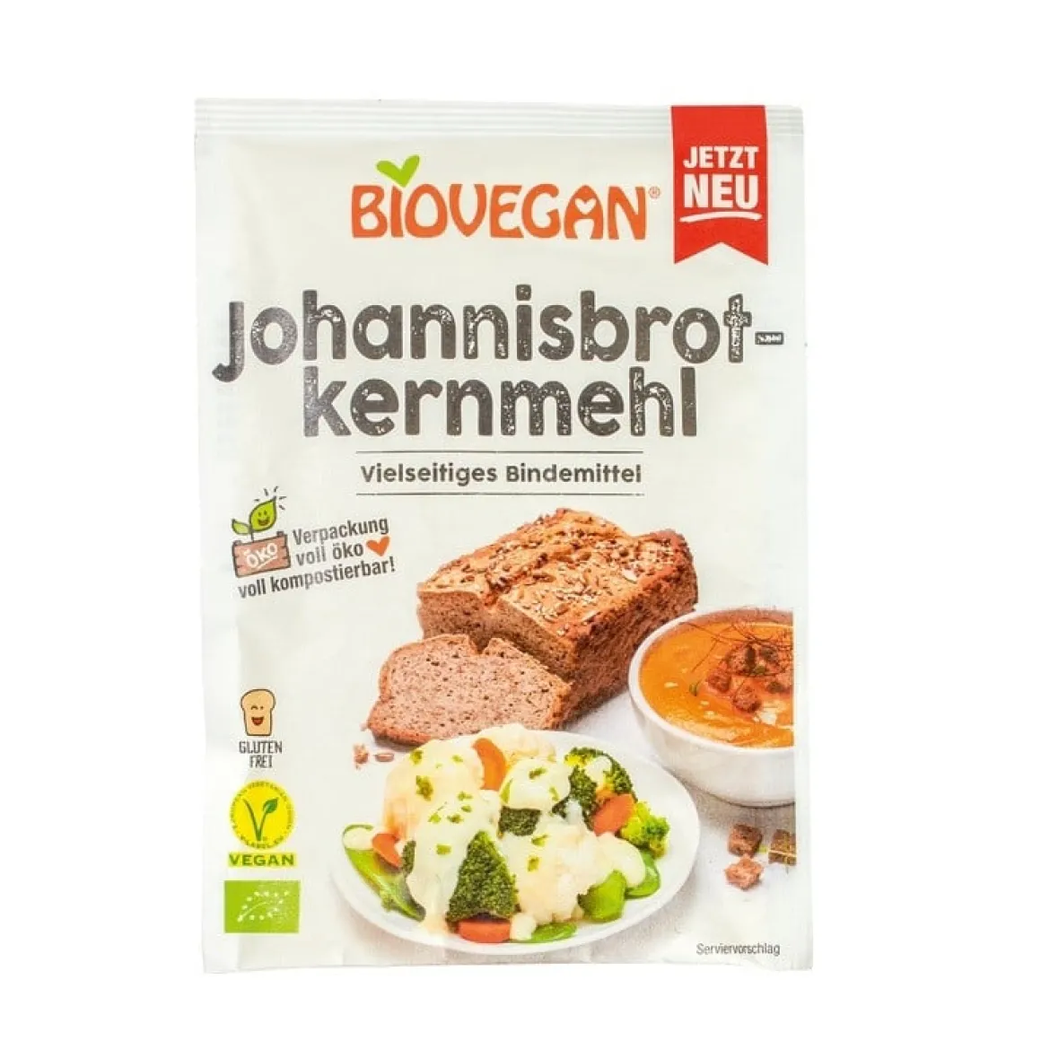 BioVegan Johannesbroodpitmeel Biologisch 50g