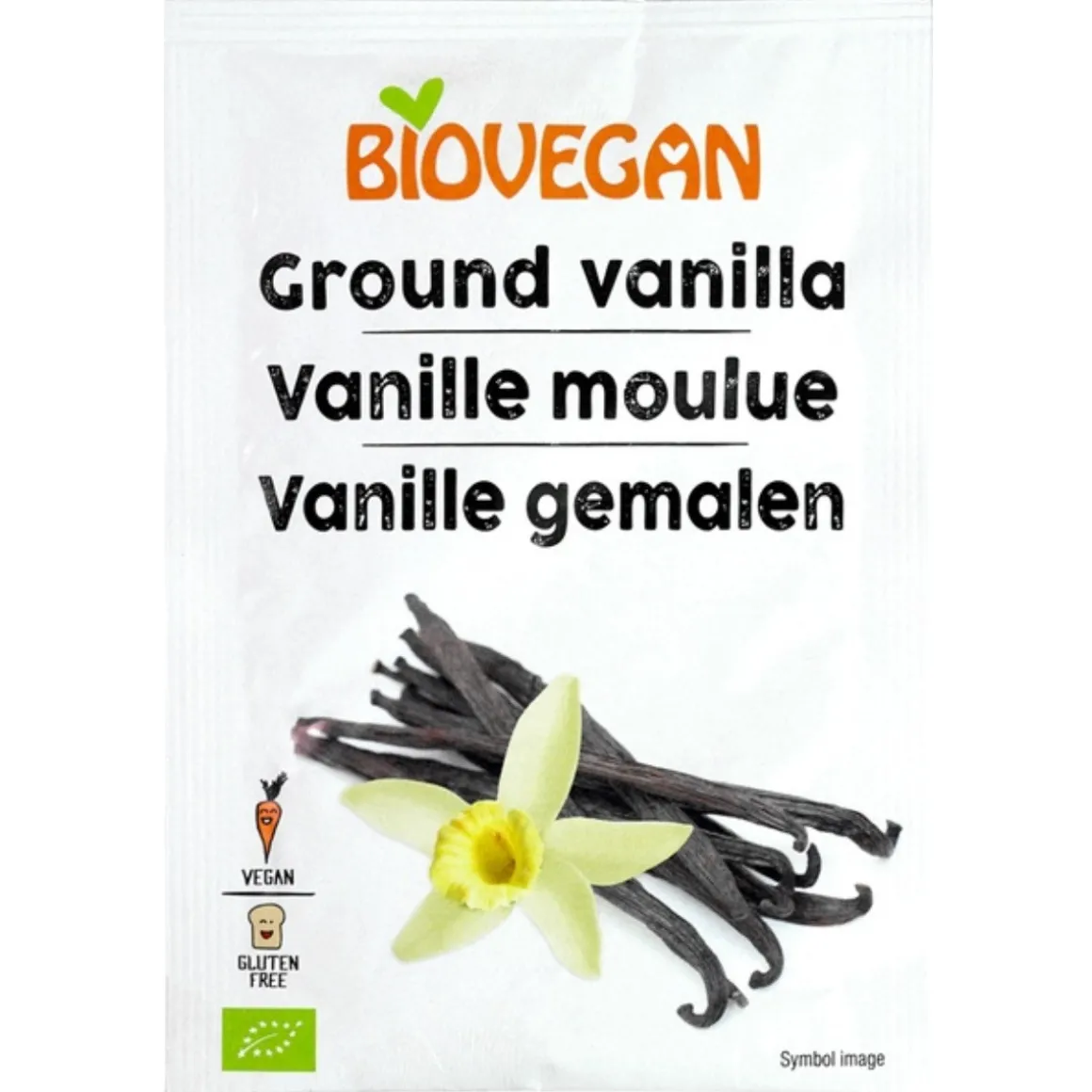BioVegan Vanille Gemalen Biologisch 5g