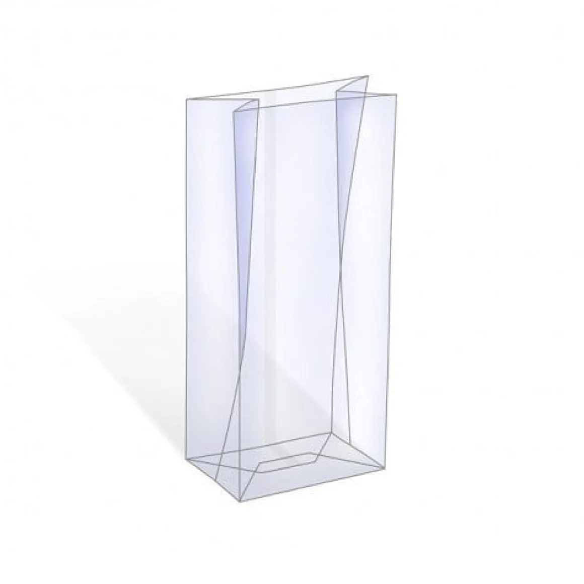 Blokbodemzak 65 + 45 x 200mm 50st.