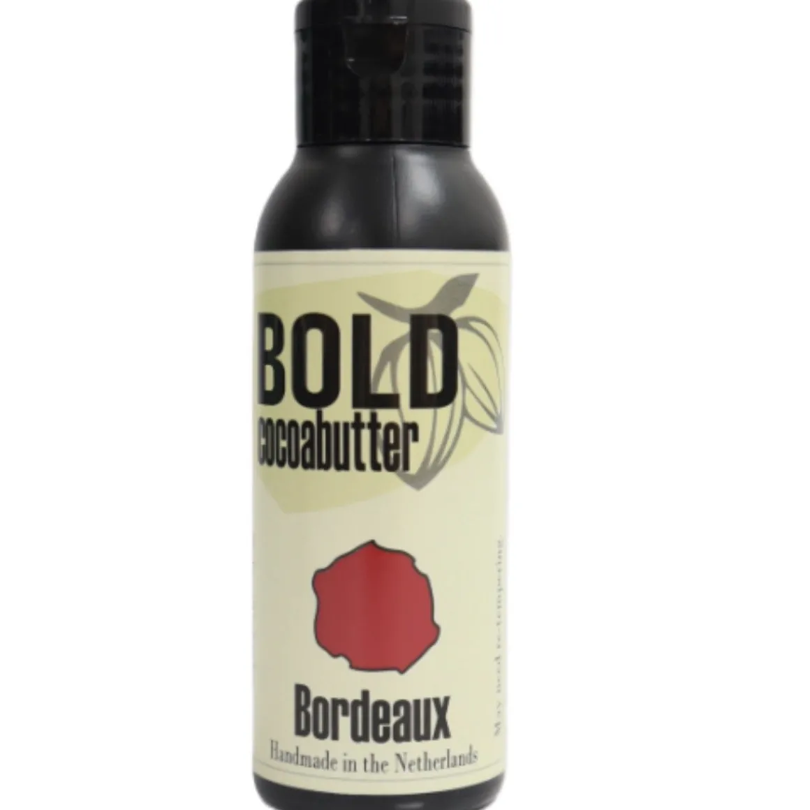 Bold Cacaoboter Gekleurd Bordeaux 80g