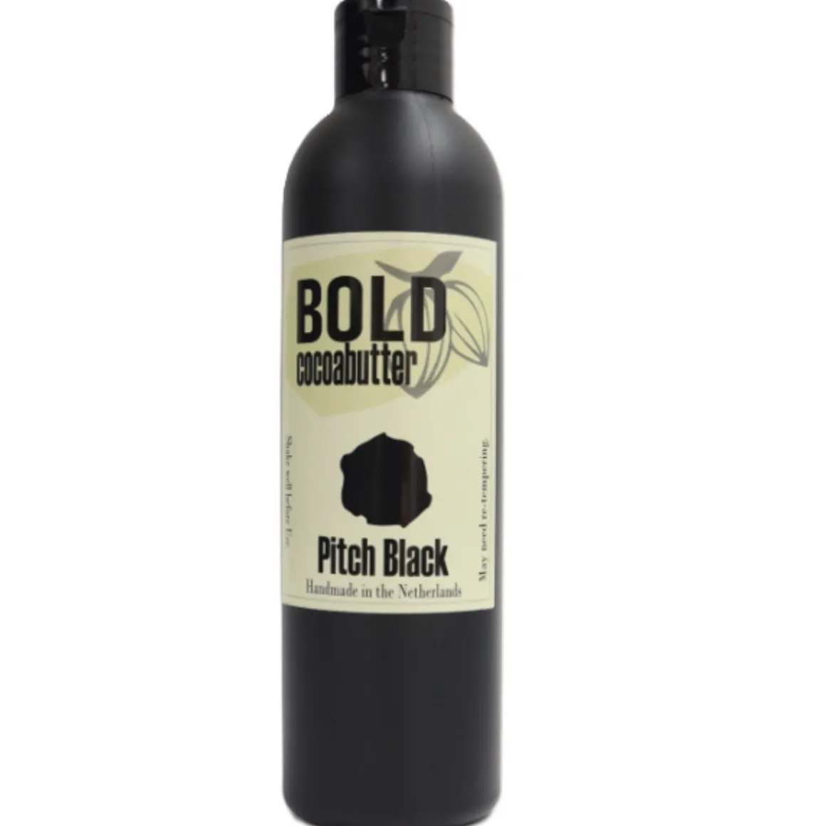 Bold Cacaoboter Gekleurd Pitch Black 230g