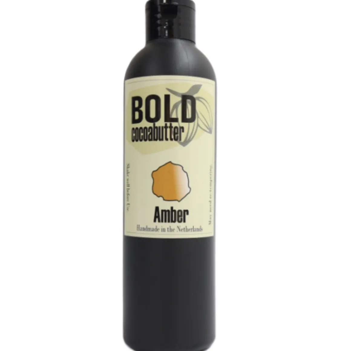Bold Cacaoboter Gekleurd Amber Glitter 230g**