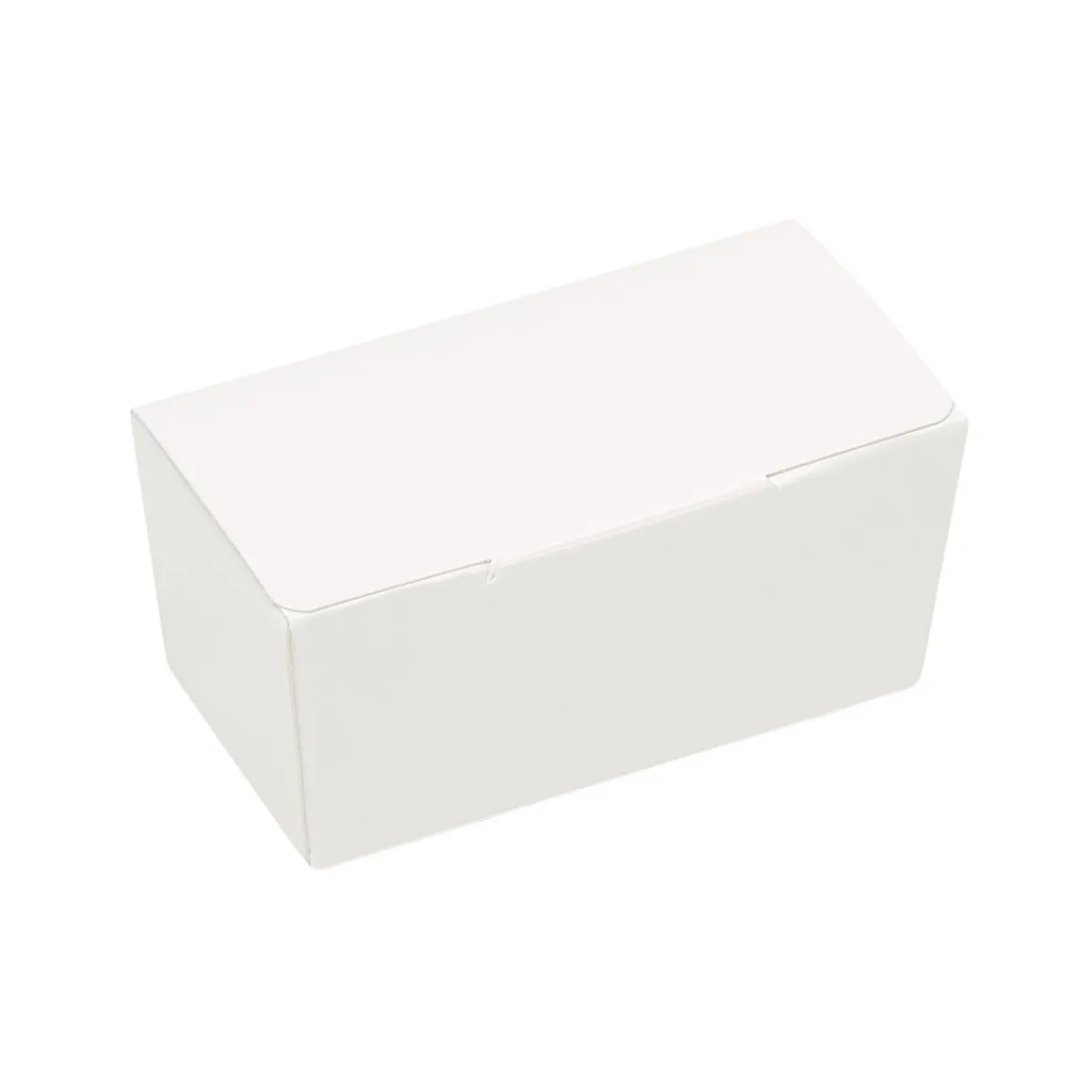 Bonbondoosje Wit Glans -2 bonbons- 25 stuks