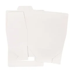 Bonbondoosje Wit Glans -250 gram- 3 stuks**