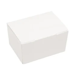 Bonbondoosje Wit Glans -125 gram- 3 stuks**