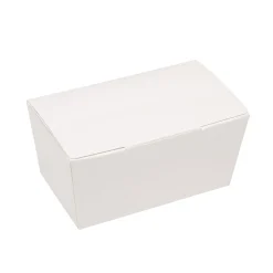 Bonbondoosje Wit Glans -500 gram- 25 stuks