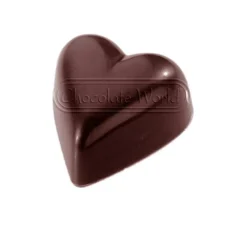 Bonbonvorm Chocolate World Hart (24x) 33x31x15 mm