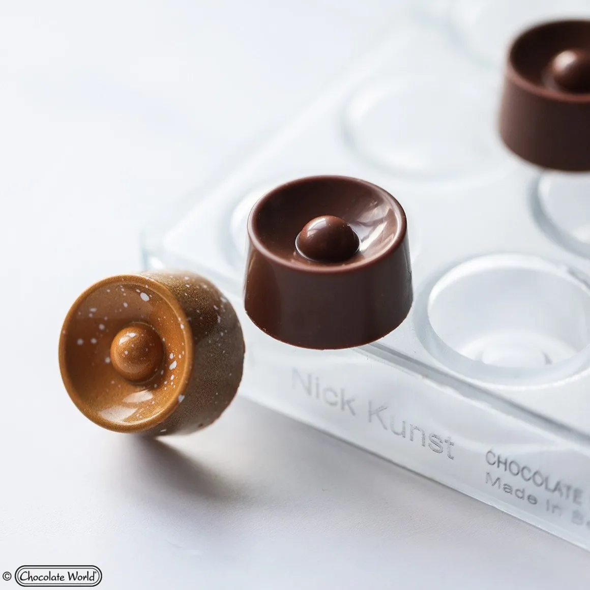 Bonbonvorm Chocolate World The Circle Nick Kunst (21x) 30mm