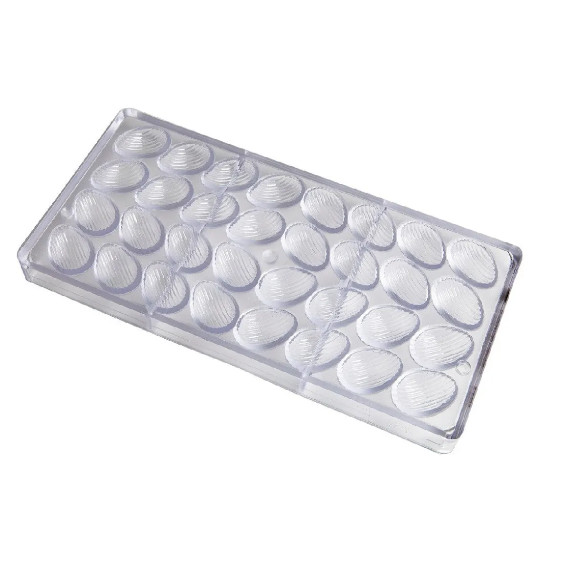 Bonbonvorm Chocolate World Gestreept Ei (32x) 32x22x11mm