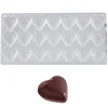 Bonbonvorm Chocolate World Hart (21x) 33x33x11 mm