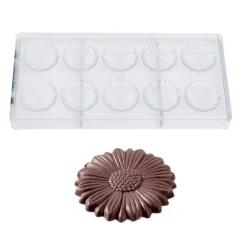 Bonbonvorm Chocolate World Zonnebloem (10x) 43x5 mm