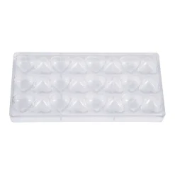 Bonbonvorm Chocolate World Hartje Hoog (24x) 31x35x18mm