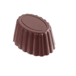 Bonbonvorm Chocolate World GL Cuvette Ovaal (24x) 35x26mm**