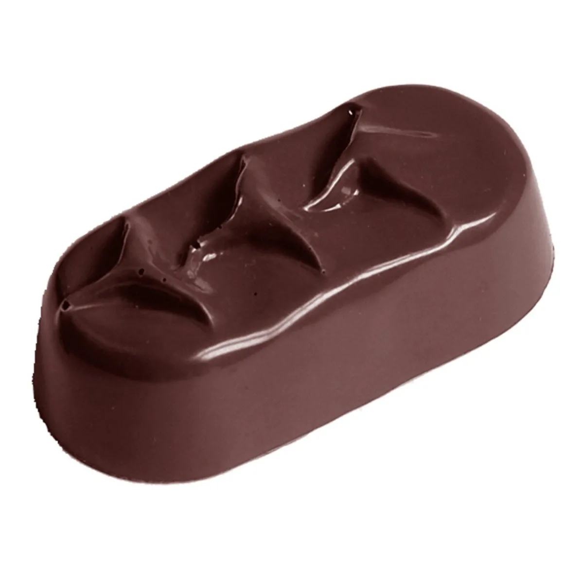 Bonbonvorm Chocolate World Overtrek Klein (12x) 60x29x19mm