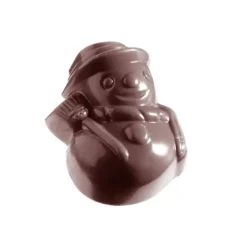 Bonbonvorm Chocolate World GL Sneeuwpop (21x) 38x30x20mm**
