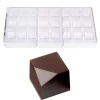 Bonbonvorm Chocolate World Kubus Forgey (24x) 23x20mm