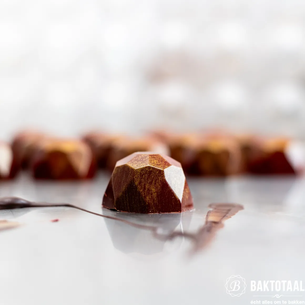 Bonbonvorm Chocolate World Diamant (21x) 31x31x20 mm