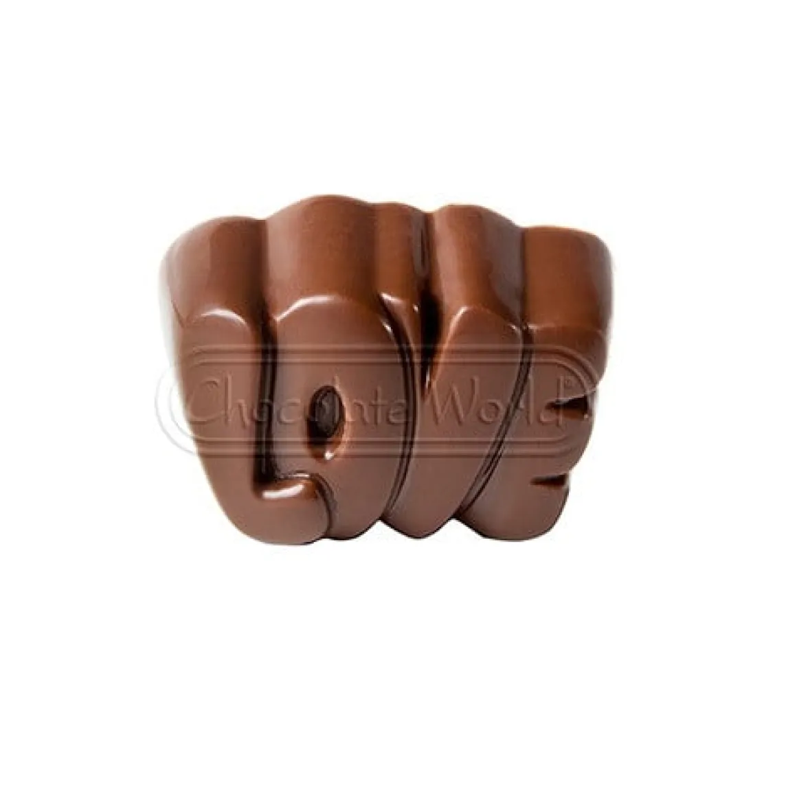 Bonbonvorm Chocolate World Love Praline (24x) 33x22,50x16mm