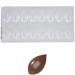 Bonbonvorm Chocolate World Quenelle (16x) 45,5x25x12,5 mm