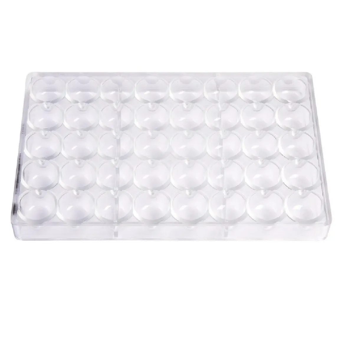 Bonbonvorm Chocolate World Platte Kegel (40x) 30x19mm