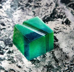 Bonbonvorm Chocolate World Kubus met Streep (24x) 25mm