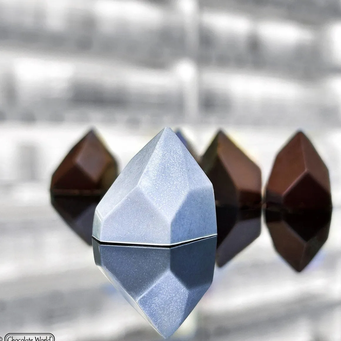 Bonbonvorm Chocolate World The Crystal (21x) 31x26x30mm