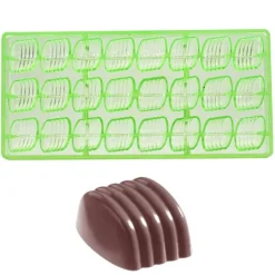 Bonbonvorm Chocolate World GL Boog (24x) 30x27x19mm**