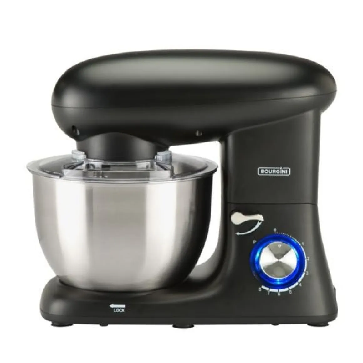 Bourgini Keukenmachine Chef Plus 5,5L Zwart**