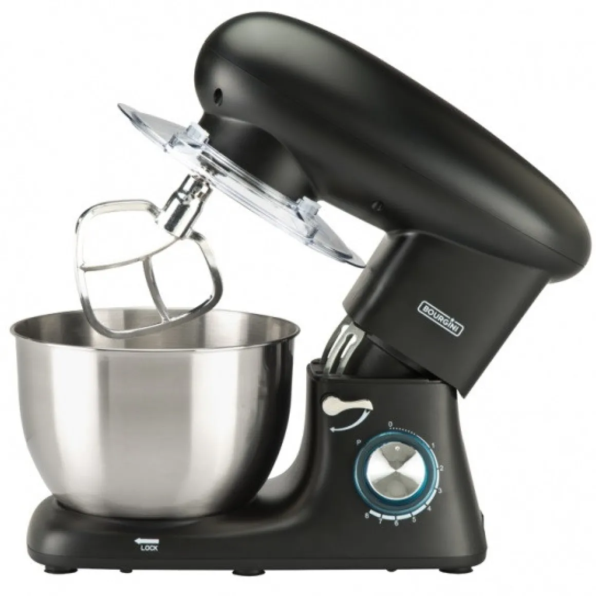 Bourgini Keukenmachine Chef Plus 5,5L Zwart**