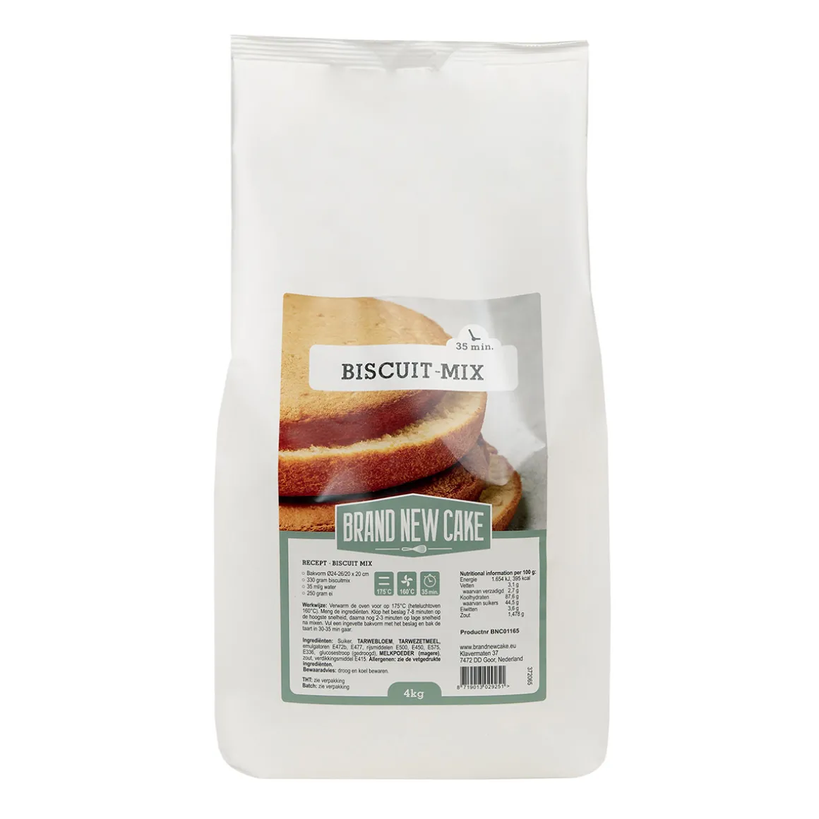 BrandNewCake Biscuit-mix 4kg