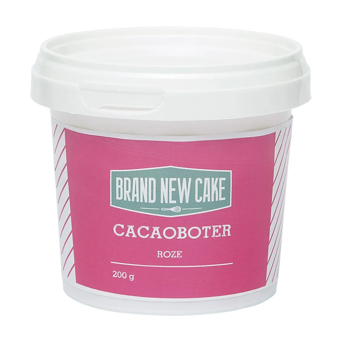 BrandNewCake Cacaoboter gekleurd Roze 200g