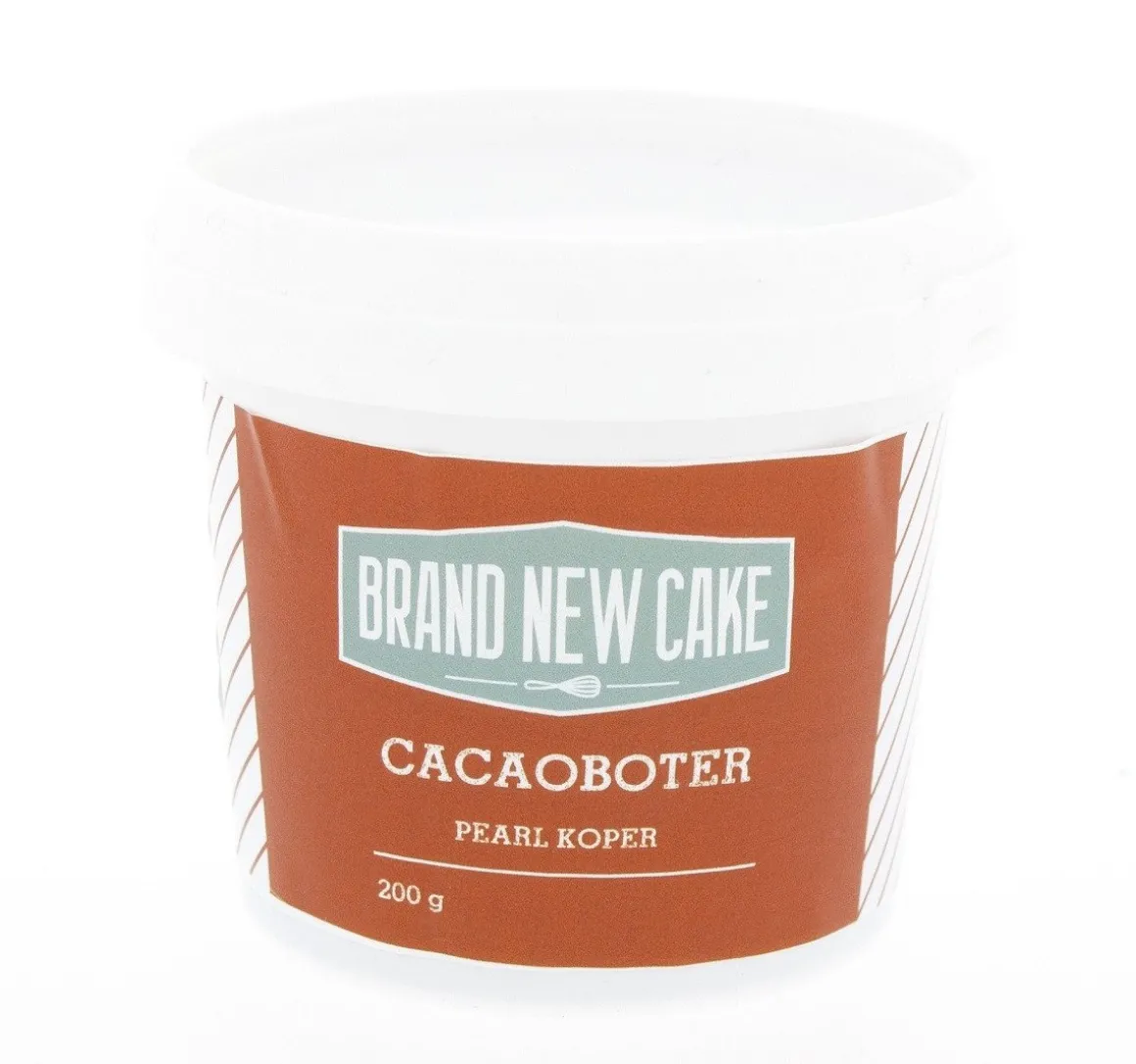 BrandNewCake Cacaoboter gekleurd Pearl Koper 200g