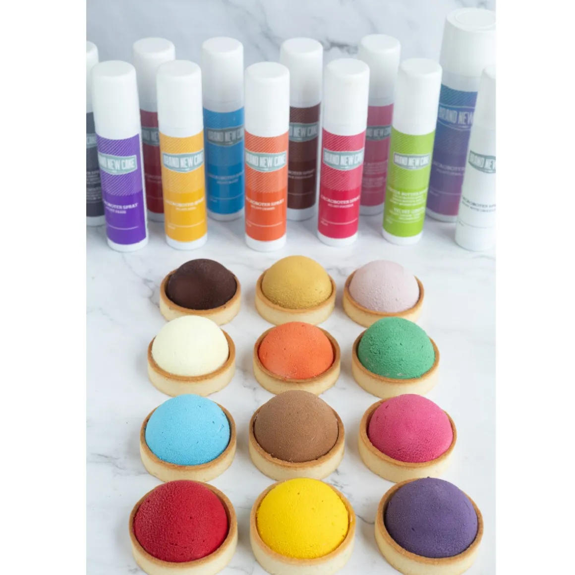 BrandNewCake Cacaoboter spray Velvet Puur choco kleur 100ml