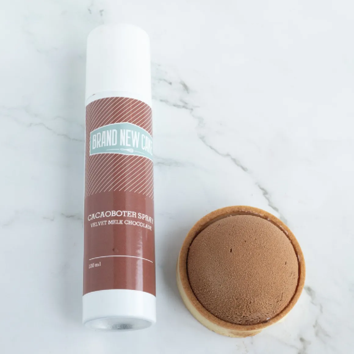 BrandNewCake Cacaoboter spray Velvet Melk choco 100ml