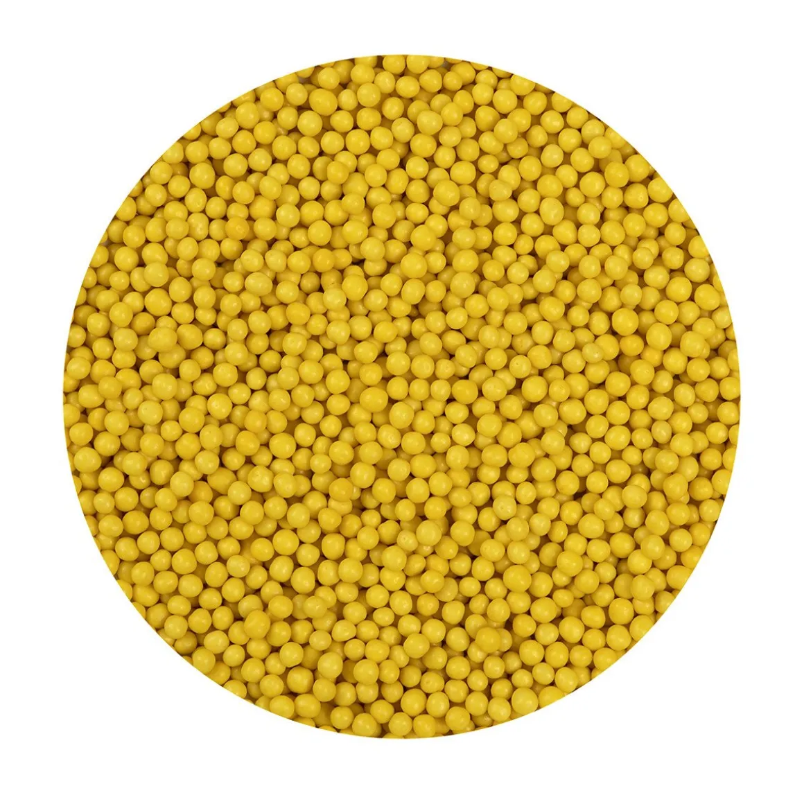 BrandNewCake Chocolade Crispy Parels Geel 600g