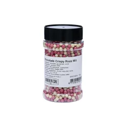 BrandNewCake Chocolade Crispy Parels Roze/Wit 190g