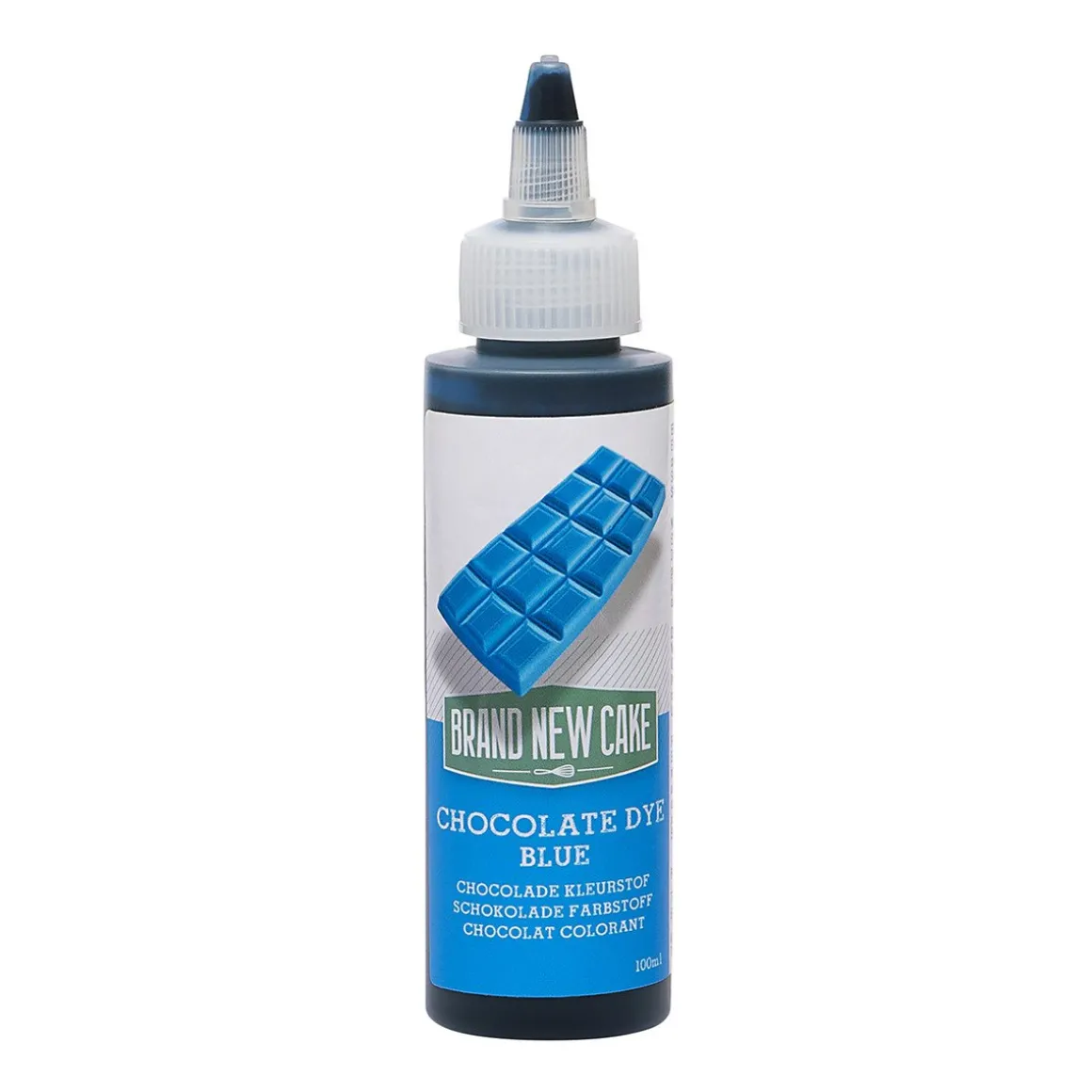 BrandNewCake Chocolade Kleurstof Blauw 100ml**