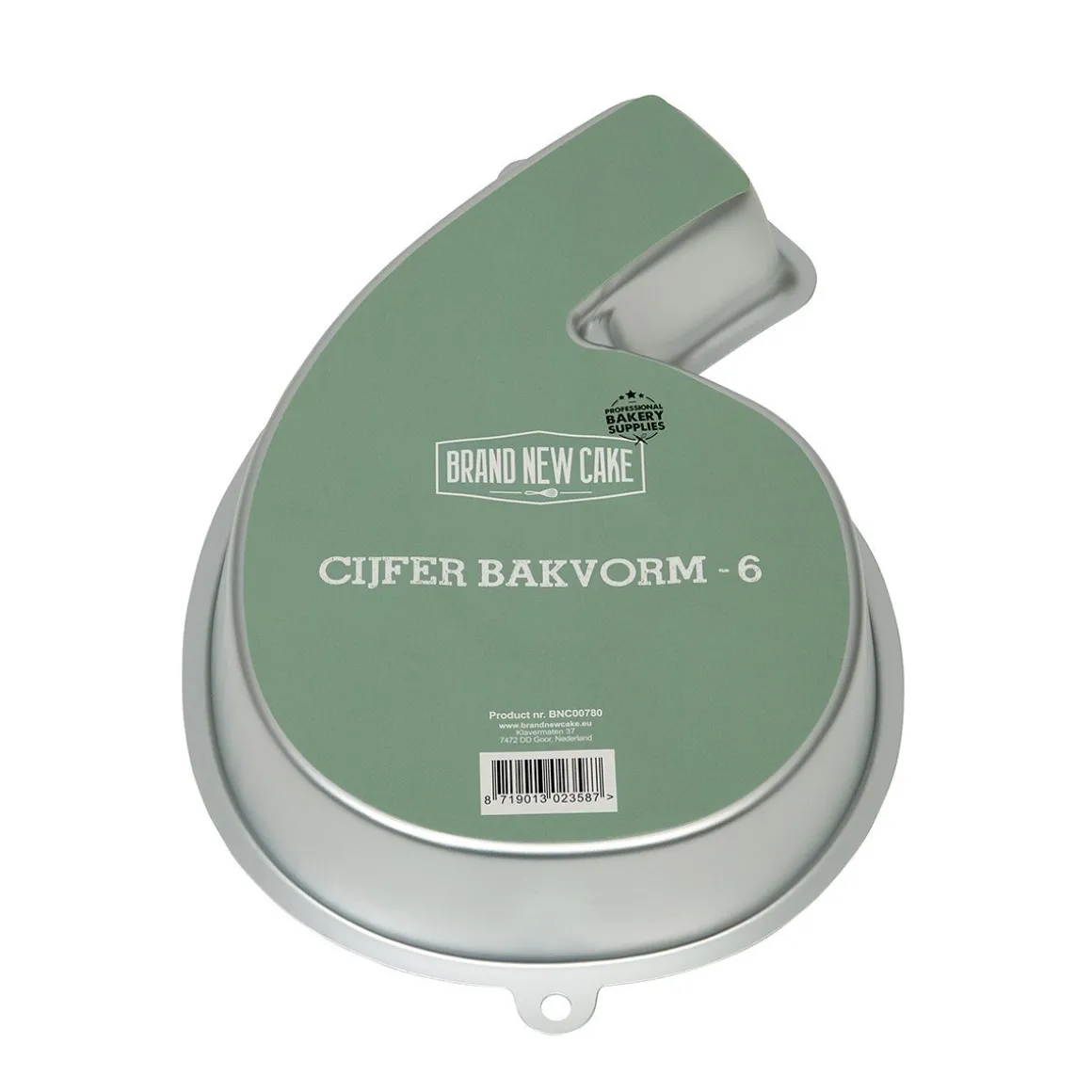 BrandNewCake Cijfer Bakvorm #6