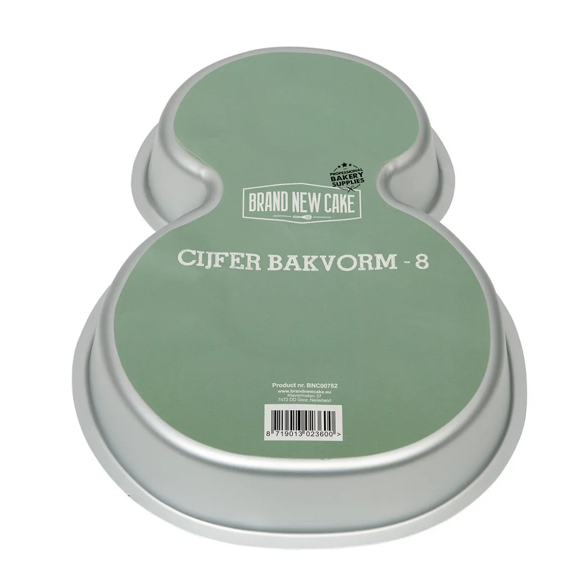 BrandNewCake Cijfer Bakvorm #8