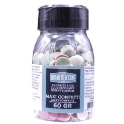 BrandNewCake Confetti Maxi X-Mas Rood/Groen/Wit 60gr.**