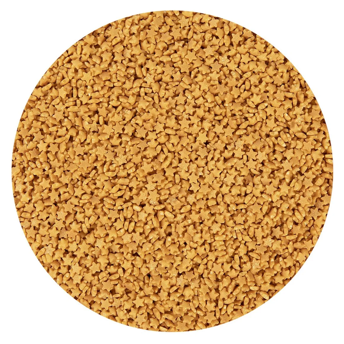 BrandNewCake Confetti Mini Sterren Goud 3mm 70gr.