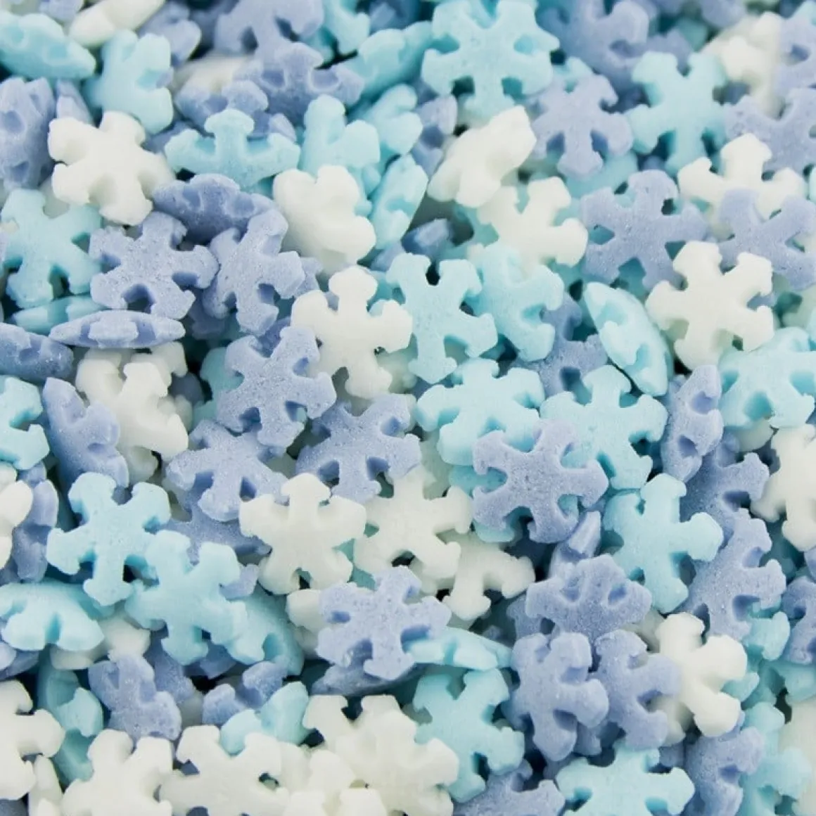 BrandNewCake Confetti Mini Sneeuwvlokken 3 Kleuren 55gr.